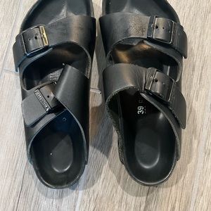 Monterey all black Birkenstock, size 39